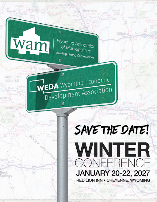 WAM and WEDA Winter Workshop January 20-22 2027 Red Lion Inn Cheyenne